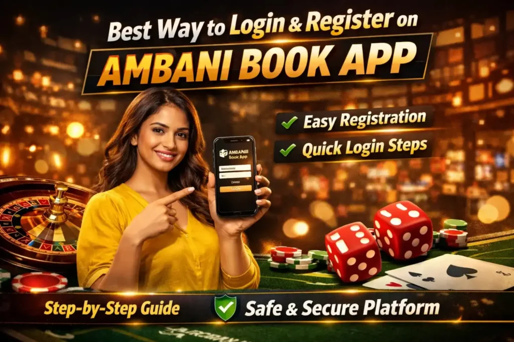 Best Way to Login and Register on Ambani Book App