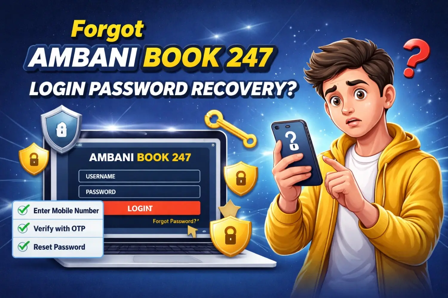 Forgot Ambani Book 247 Login Password Recovery? Complete Step-by-Step Guide