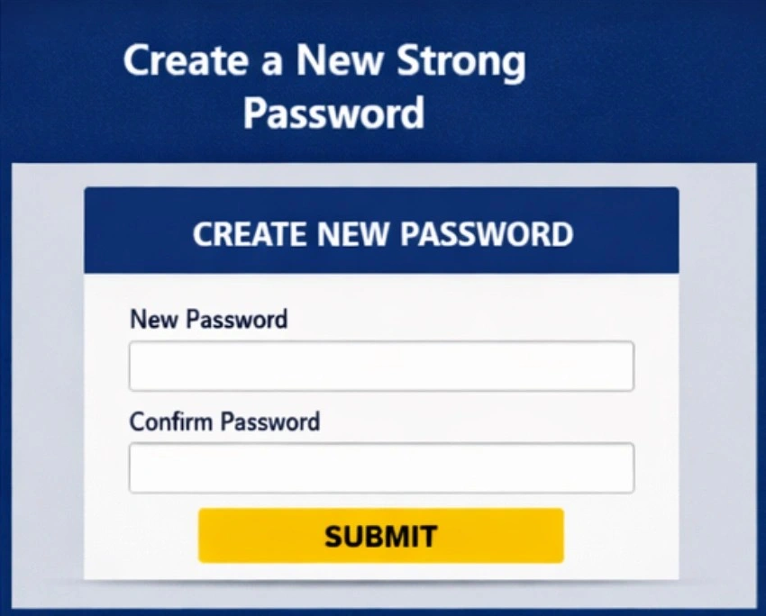  Create a New Strong Password